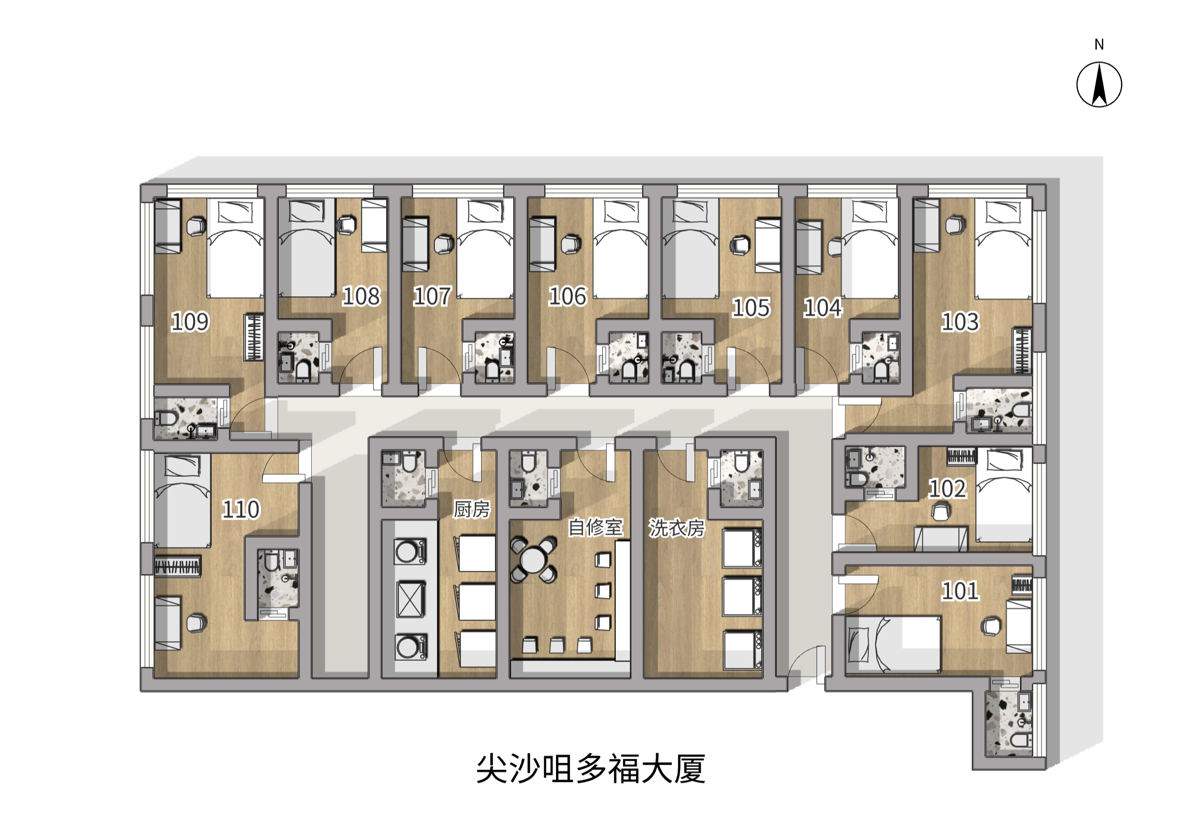 1楼 户型图